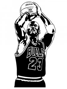 Basketball Stencils 34