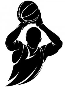 Basketball Stencils 35