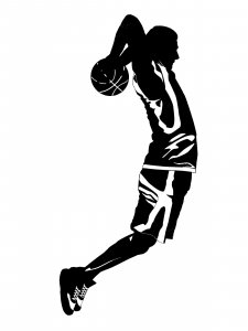 Basketball Stencils 36