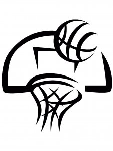 Basketball Stencils 5