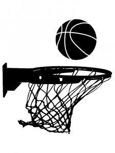Basketball Stencils 9
