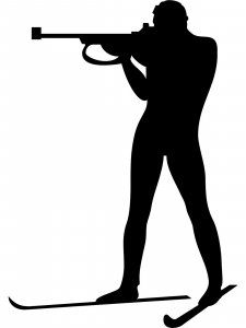 Biathlon Stencil 1