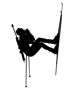 Biathlon Stencil 10