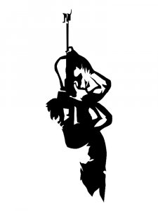 Biathlon Stencil 16