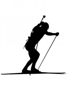 Biathlon Stencil 4