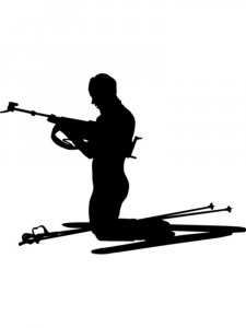 Biathlon Stencil 7
