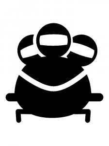Bobsled Stencil 11