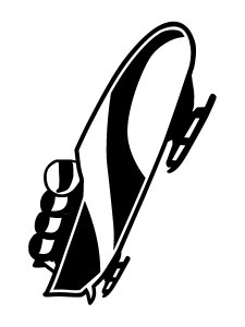 Bobsled Stencil 13
