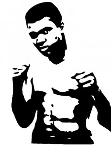 Boxing Stencil 1