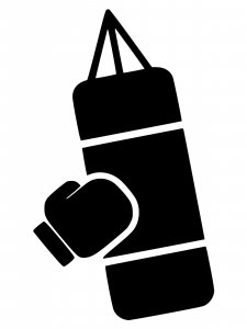 Boxing Stencil 10