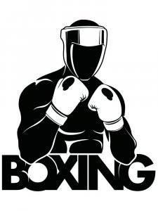Boxing Stencil 12