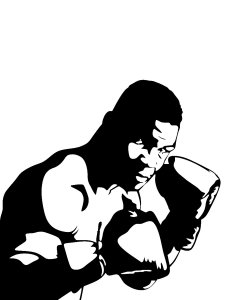 Boxing Stencil 14