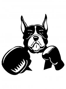 Boxing Stencil 16