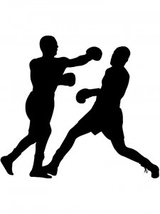 Boxing Stencil 25