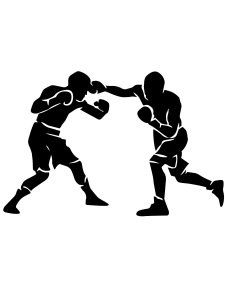 Boxing Stencil 27