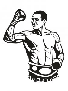 Boxing Stencil 28