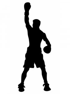 Boxing Stencil 31