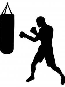 Boxing Stencil 33