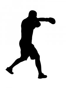 Boxing Stencil 34