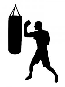 Boxing Stencil 5