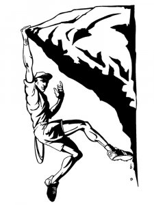 Climbing Stencil 11