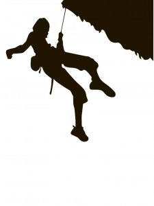 Climbing Stencil 12