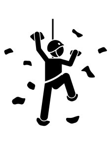 Climbing Stencil 5