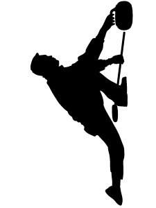 Curling Stencil 8