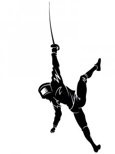Fencing Stencil 11