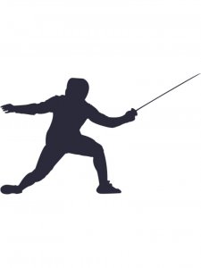 Fencing Stencil 17