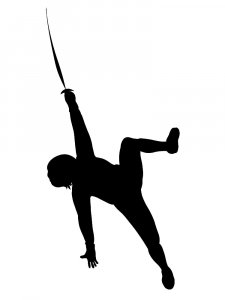 Fencing Stencil 7