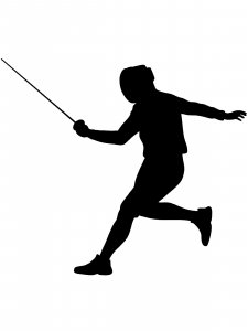 Fencing Stencil 8