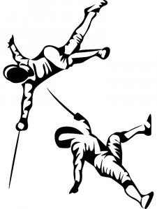 Fencing Stencil 9