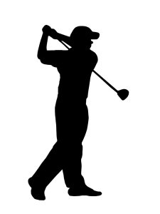 Golf Stencil 10