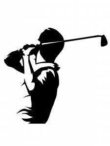 Golf Stencil 13