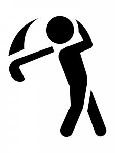 Golf Stencil 14