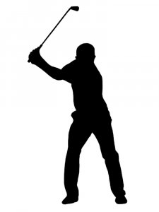 Golf Stencil 23