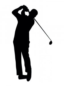 Golf Stencil 5