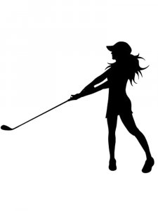 Golf Stencil 9