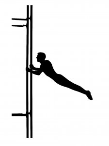 Gymnastics Stencil 40
