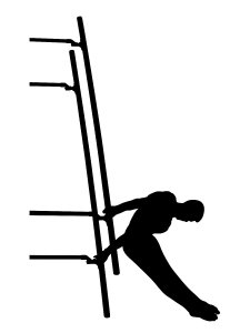 Gymnastics Stencil 41