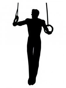 Gymnastics Stencil 5