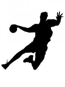 Handball Stencil 13