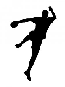 Handball Stencil 2