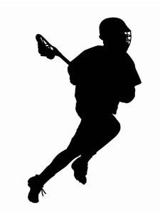 Lacrosse Stencil 11