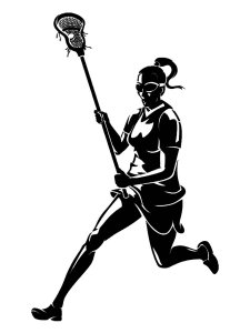Lacrosse Stencil 3