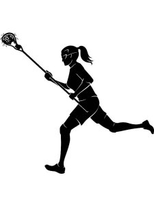 Lacrosse Stencil 4