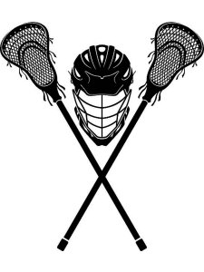 Lacrosse Stencil 5