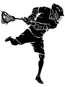 Lacrosse Stencil 8