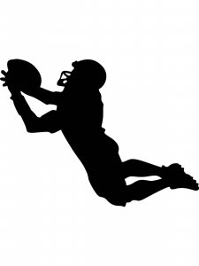 NFL American Football Stencil 1